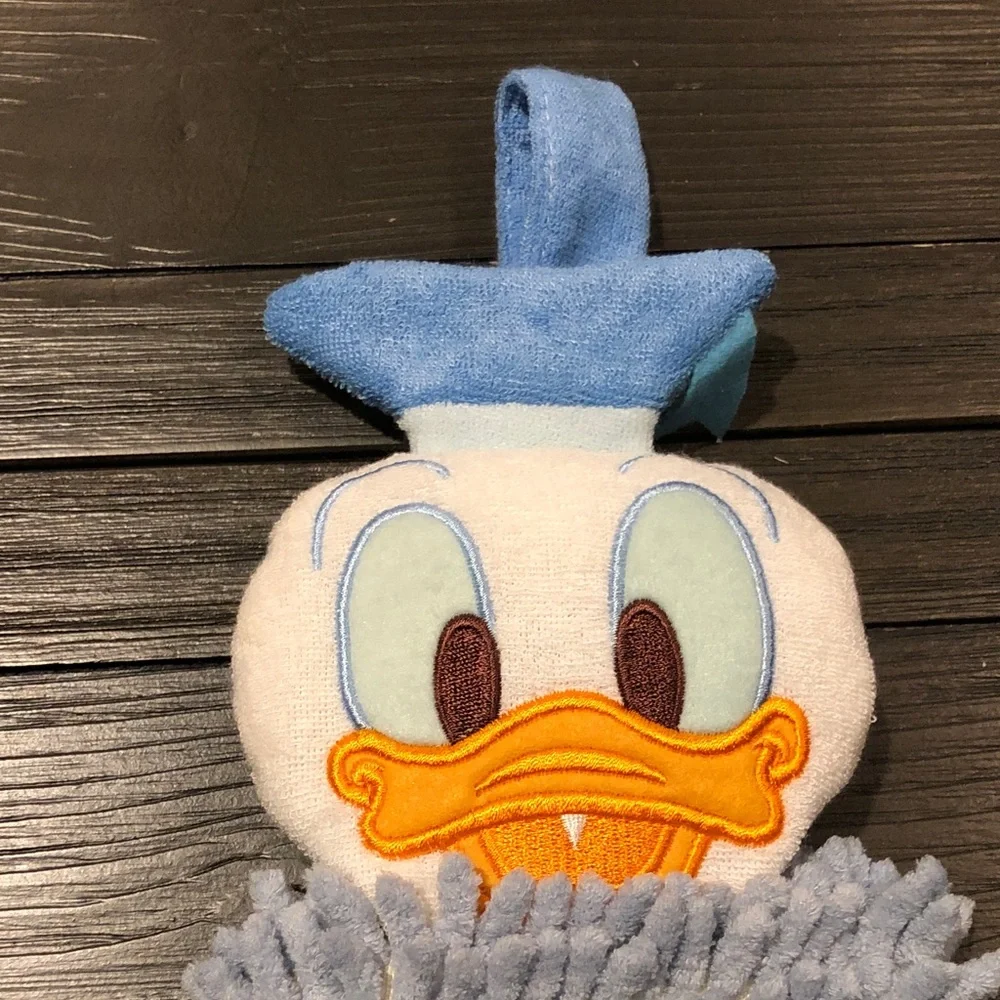 Donald Duck Blue and Cream Hanging Towel